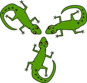 Image Result For Clip Art Iguana Lizards, Reptiles, - Reptiles Clip Art (357x340)