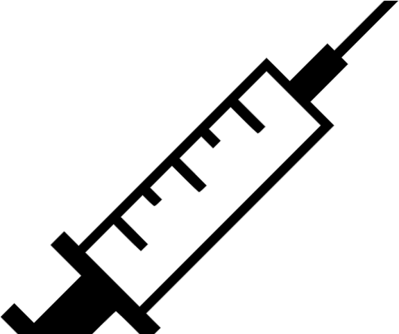 Syringe Clipart Svg - Ruler Clipart Black And White (640x480)