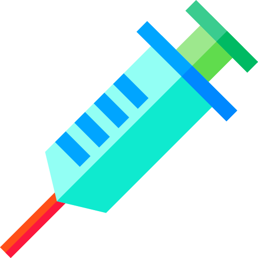050 Syringe Icon - เข็ม ฉีด จา Png (512x512)