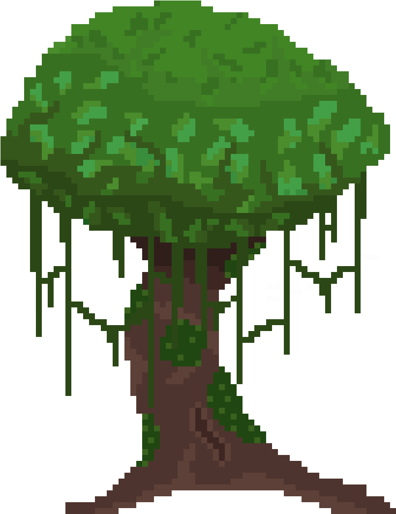 Tree Var Vines - Illustration (1200x1200)