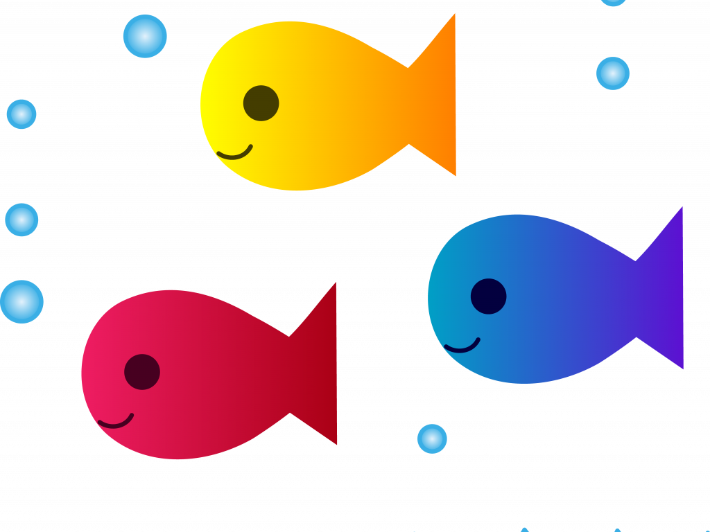 Download Clip Art Fish - Flash Card Printable Fish (1024x768)