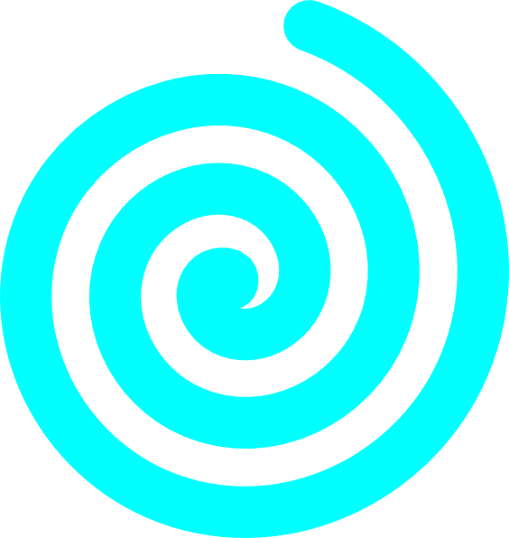Turquoise Spiral (564x596)