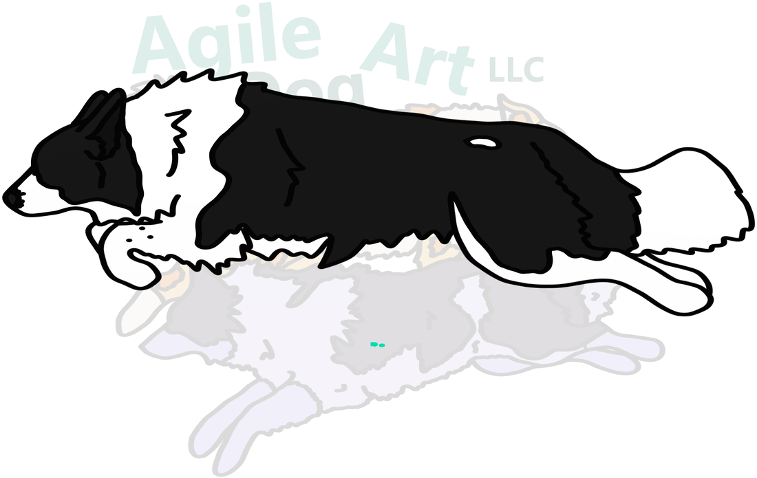 Agile Dog Art Clip Library Library - Dog Catches Something (1100x786)