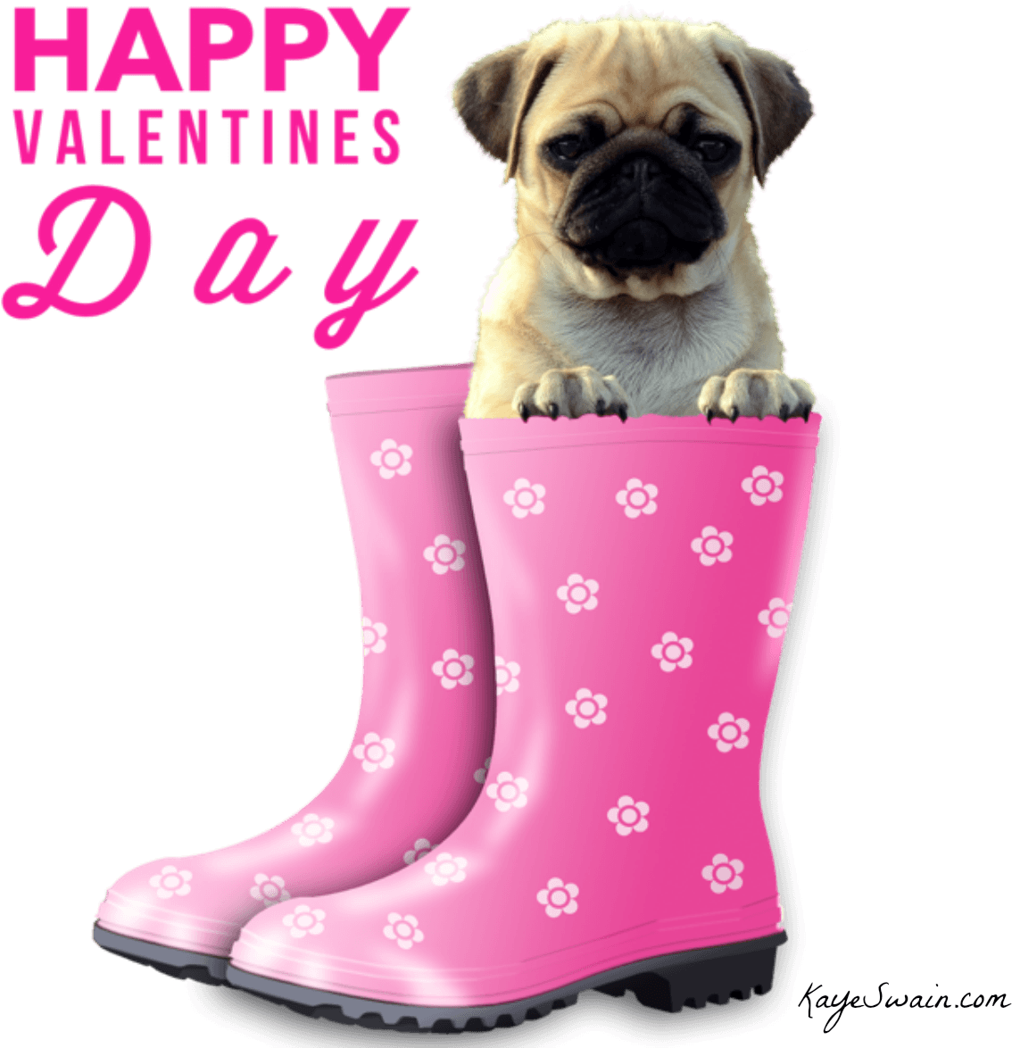 Happy Valentines Day Dog Pictures - Too Cute Baby Pug (1200x1200)