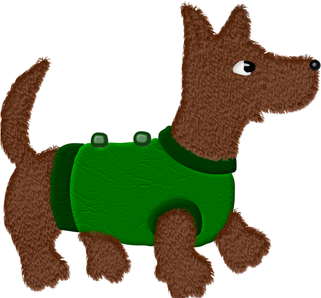 Ch B *✿* Clipart, Names, Frames, Tags, Dibujo - Australian Terrier (649x600)