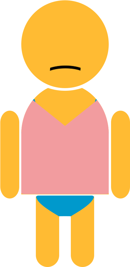 For That, We Have Designed Both Male And Female Cartoon - Cartoon (800x1000)