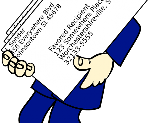 Mailbox Clipart Mail Carrier - Cartoon (640x480)