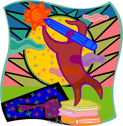 Human Symbol Painting A Sun Royalty Free Vector Clip - Human Symbol Painting A Sun Royalty Free Vector Clip (469x480)