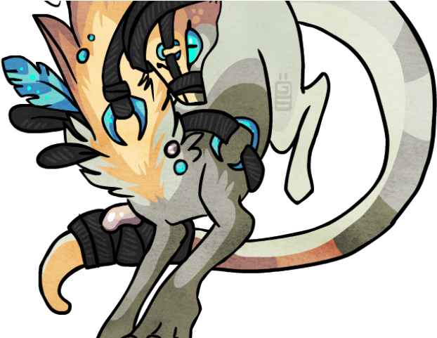 Mystical Clipart Mythical Creature - Cartoon (640x480)