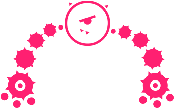 "just Shapes & Beats" Is A Chaotic Co Op Musical Bullet - Just Shapes And Beats Characters (360x490)