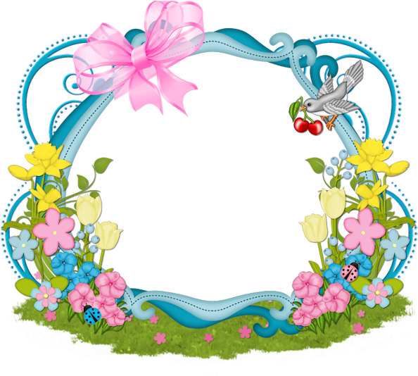 Summer Cluster Frames (600x562)