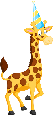Giraffe Clipart Jungle - Giraffeclipart (240x500)