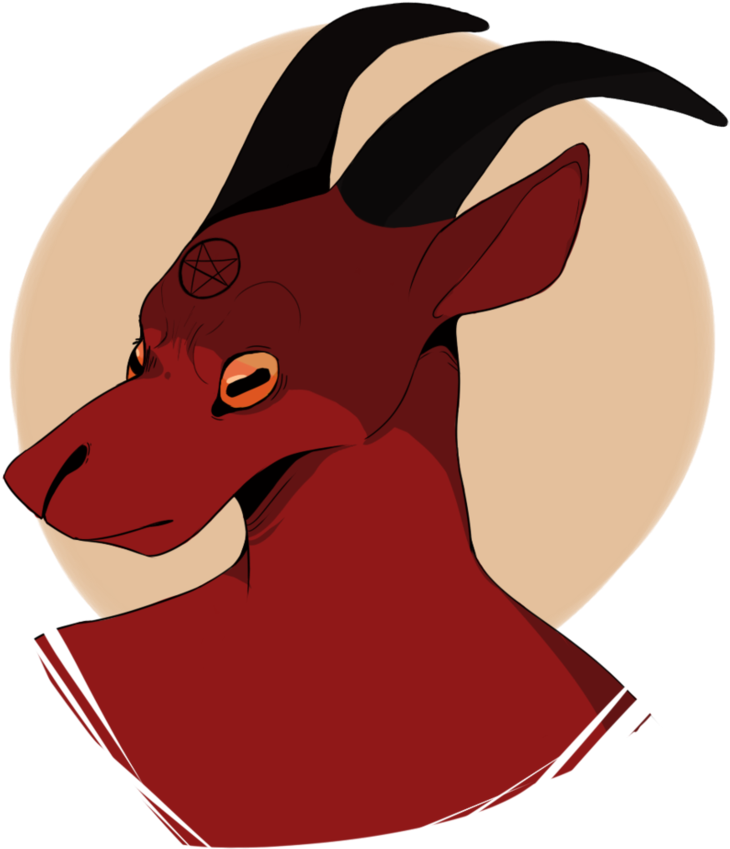 Pretty Goat - Illustration (856x934)