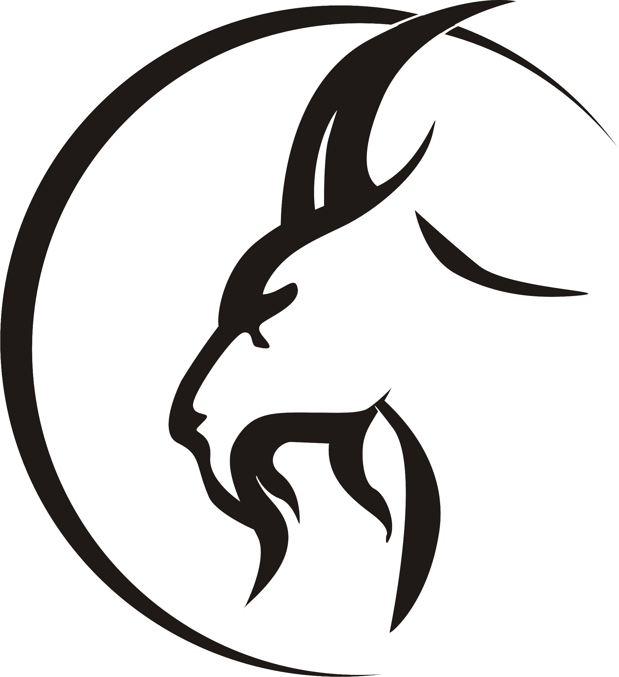 Yobel-logo By Mark Rantal - Goat Logo Png (2036x2227)