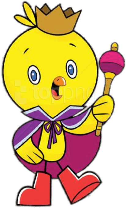 Free Png Download Chirp Wearing Crown Clipart Png Photo - Cartoon (480x748)