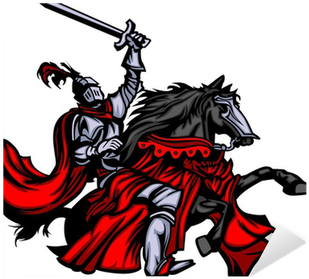Sword Knight On Horse Logo (400x400)