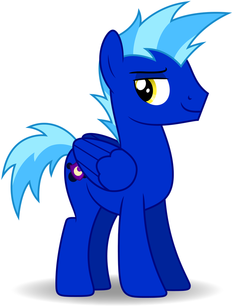 Mid'knight The Jock By - Mlp Fim Pegasus Male (782x1022)