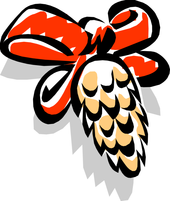 Vector Illustration Of Holiday Festive Season Christmas - Vector Illustration Of Holiday Festive Season Christmas (594x700)