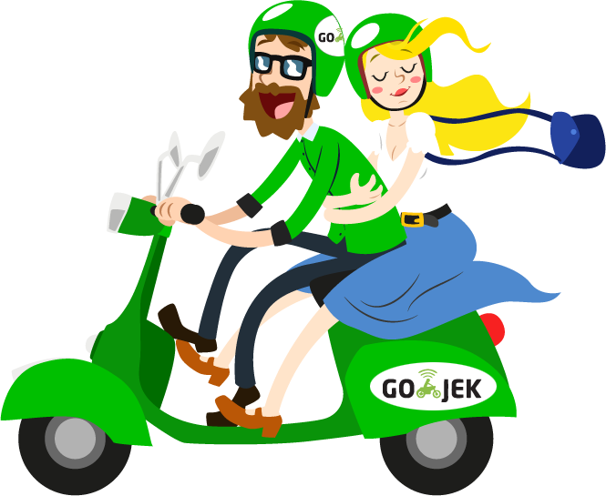Ini Beberapa Alasan Warga Malang Beralih Ke Transportasi - Gojek Png (665x545)