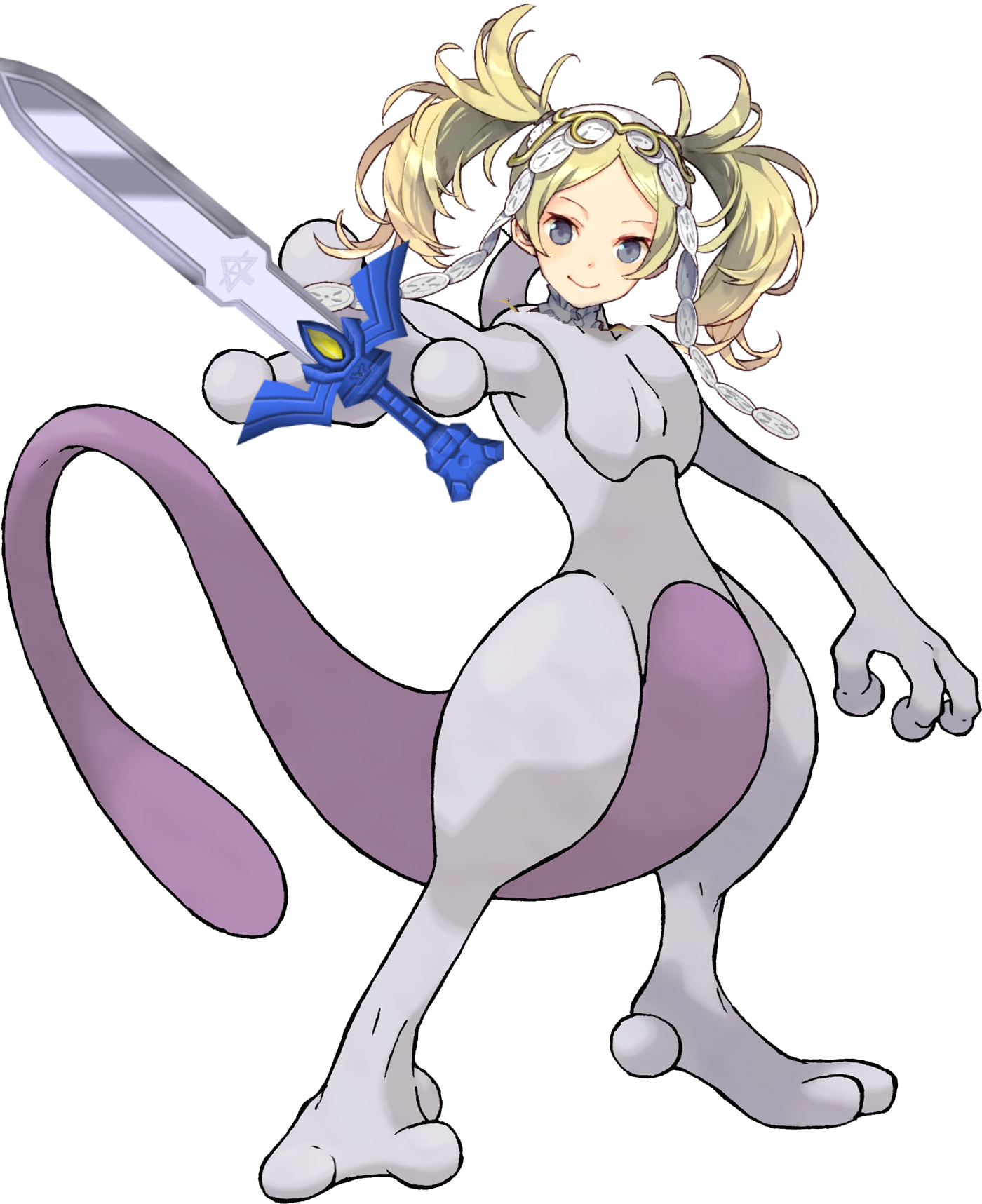 Fire Emblem Warriors Is Getting Really Lazy With It's - Mewtwo Pokemon (1400x1717)