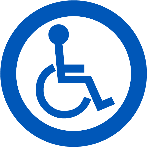 Handicap Accessible Label G2022 By Safetysign Com - Maxthon Logo (600x600)