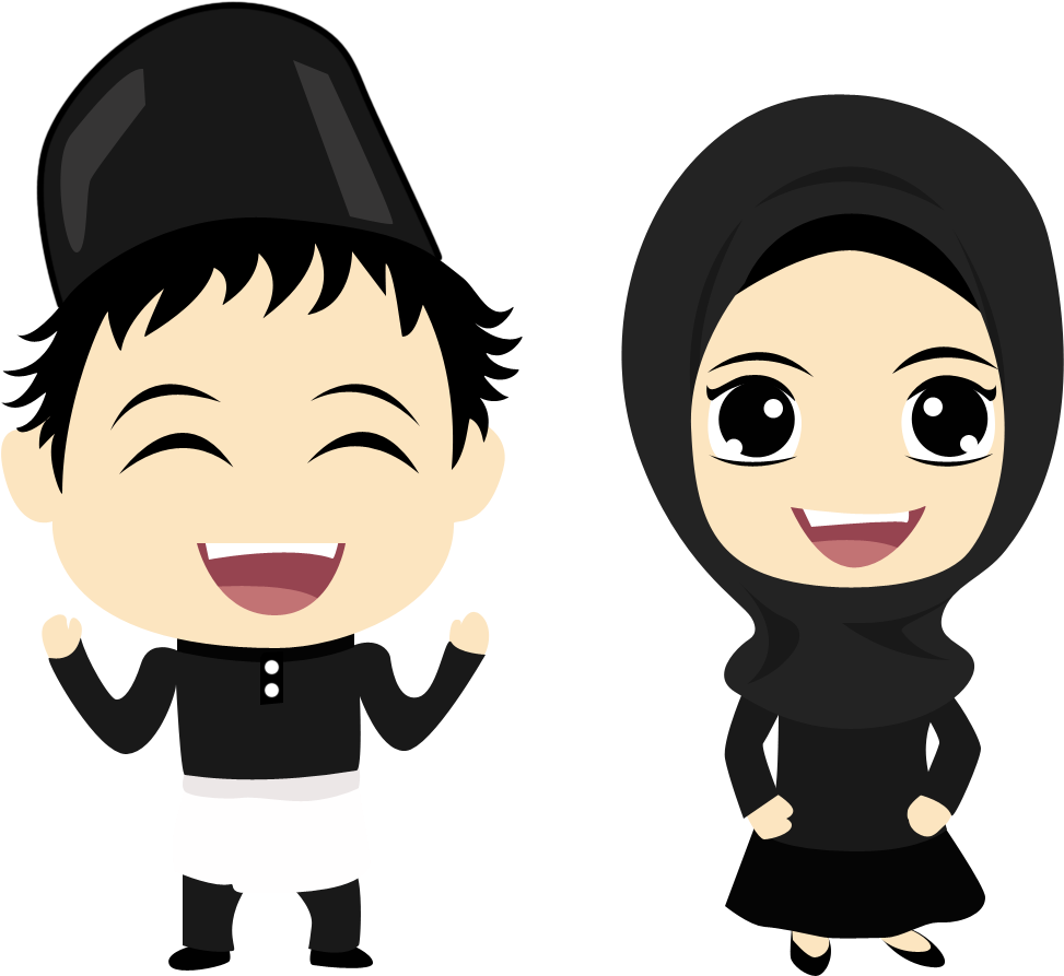 Yükle - Eid Mubarak Cartoon Png (1000x918)