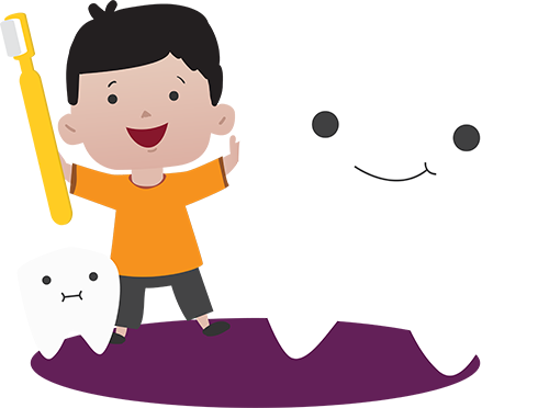 Beranda Ikatan Dokter Gigi Anak Indonesia - Cartoon (500x372)