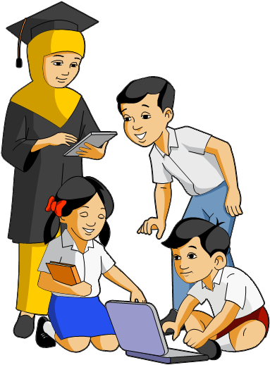 Orang Belajar Png 5 Png Image - Smp N 3 Klaten (414x540)