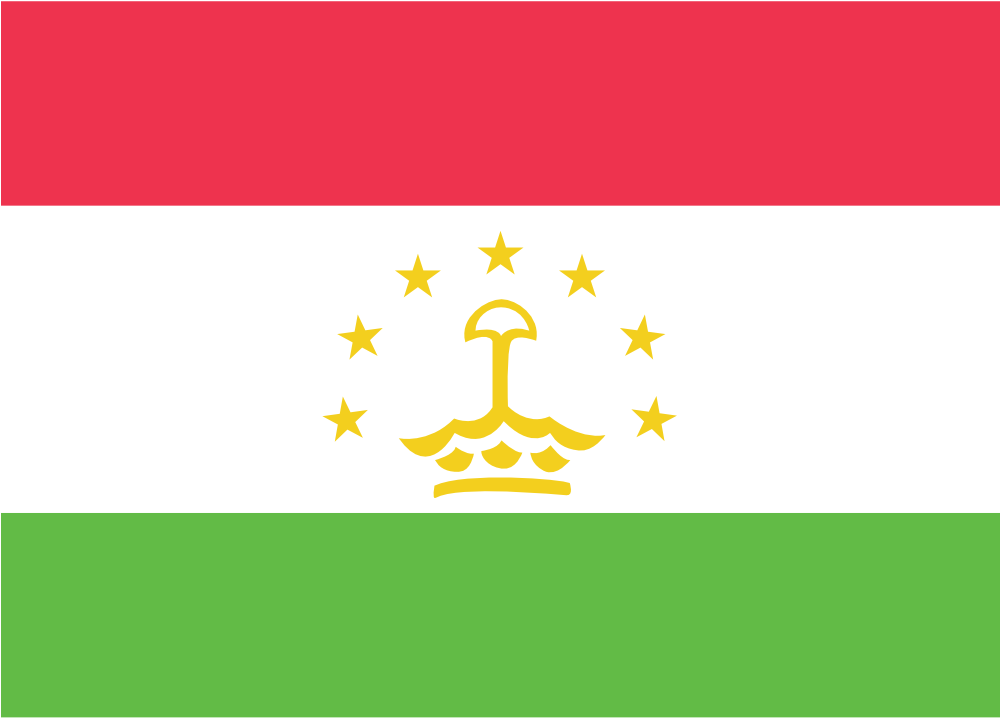 Transparent Flag Clip Art - Tadschikistan Flagge (999x1293)