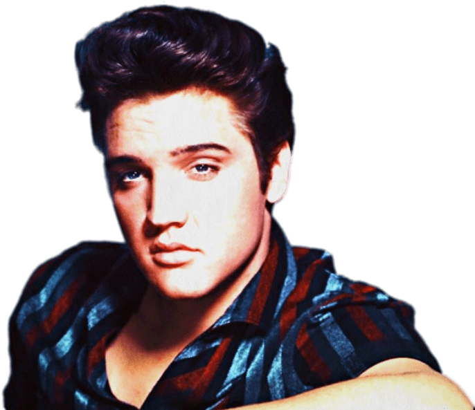 Music Stars - Elvis Presley (727x592)