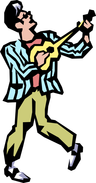 Elvis Presley Impersonator Plays Guitar - Elvis Presley Impersonator Plays Guitar (367x700)