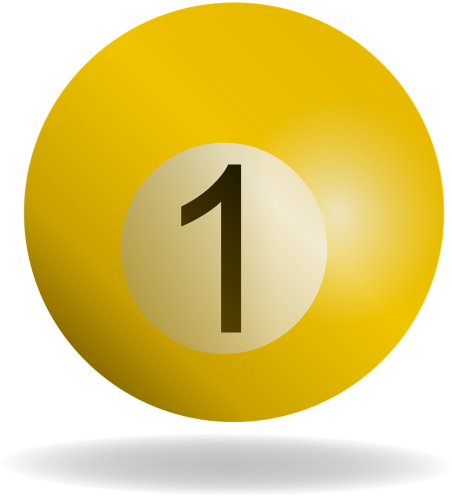 Table - 1 Ball Pool Png (500x518)