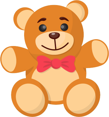 Teddy Bear Png - Portable Network Graphics (366x394)