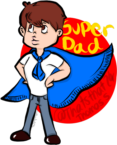 Inspired By @thatsthat24 Dad Vines - Cartoon (400x468)