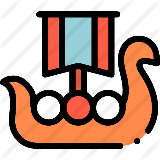 Viking Ship Free Icon - Viking Ship Free Icon (512x512)
