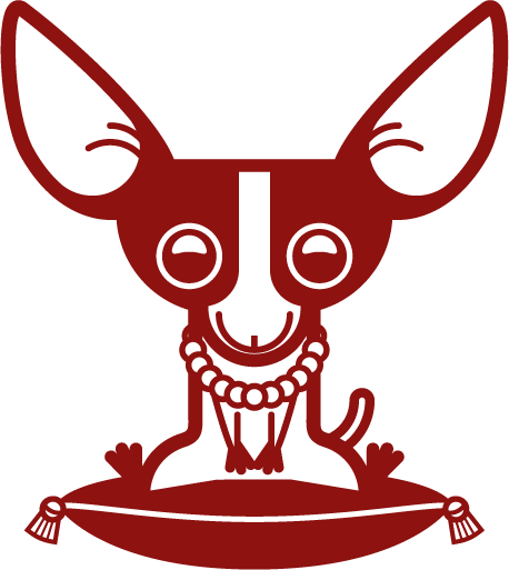 Chihuahua Dog Wall Decal - Chihuahua Dog Wall Decal (458x513)