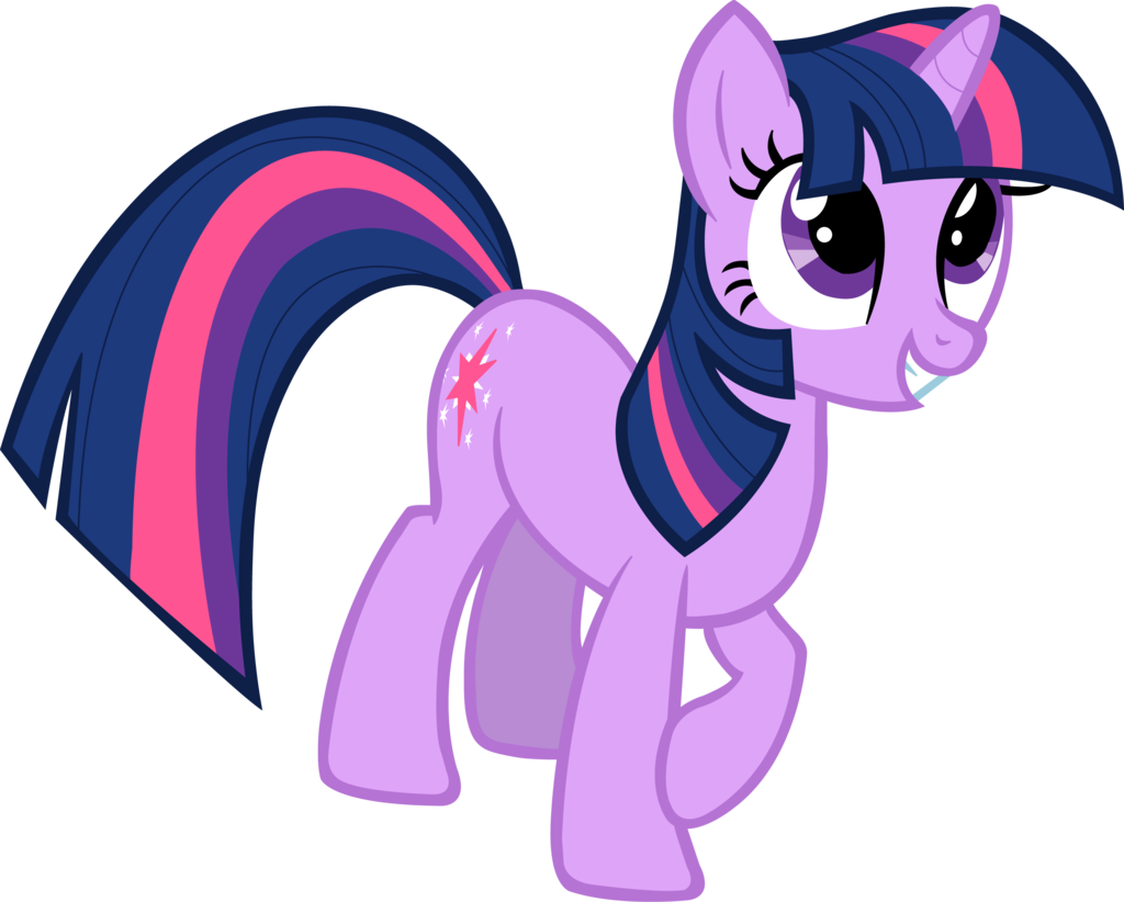Twilight Sparkle Smile Vector By Icantun - Twilight Sparkle (1024x822)