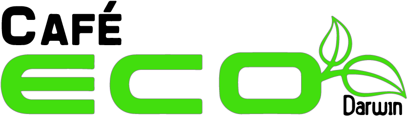 Cafe Eco Darwin - Logo Coffee Eco Png (961x338)