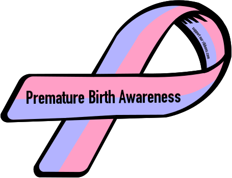 Premature Birth Awareness - Transparent Premature Birth Logo (455x350)