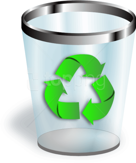 Download Trash Can Clipart Png Photo - Recycle Bin Icon Png (480x565)
