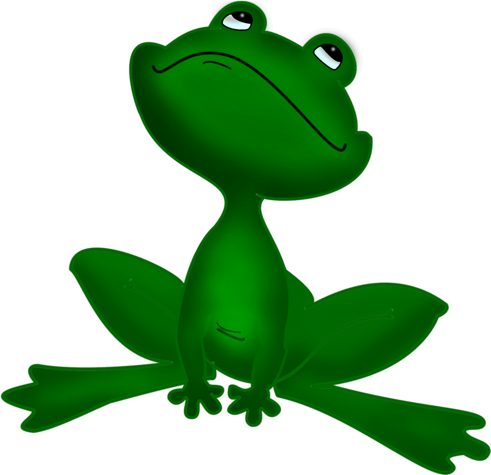 ‿✿⁀ Stone Crafts, - Cartoon Frog Transparent (994x1024)