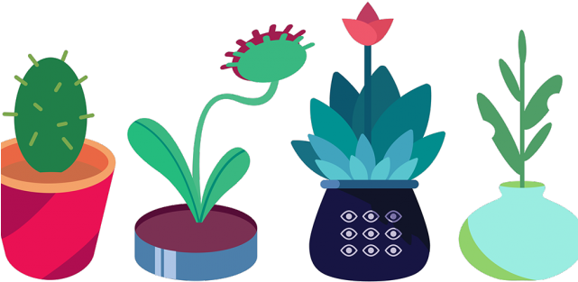 Animated Pictures Of Plants - Motion Graphic Plant (640x480)