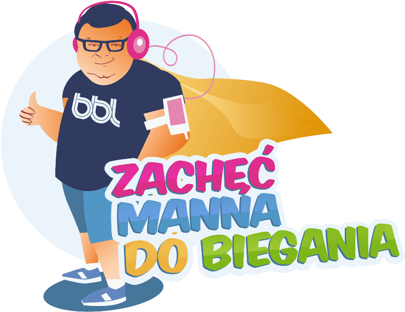 Zachęć Manna Do Biegania - Illustration (850x680)