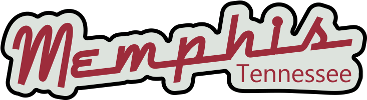 Memphis Tennessee Retro Sign Png Graphic Cave - Memphis Clip Art (1200x628)