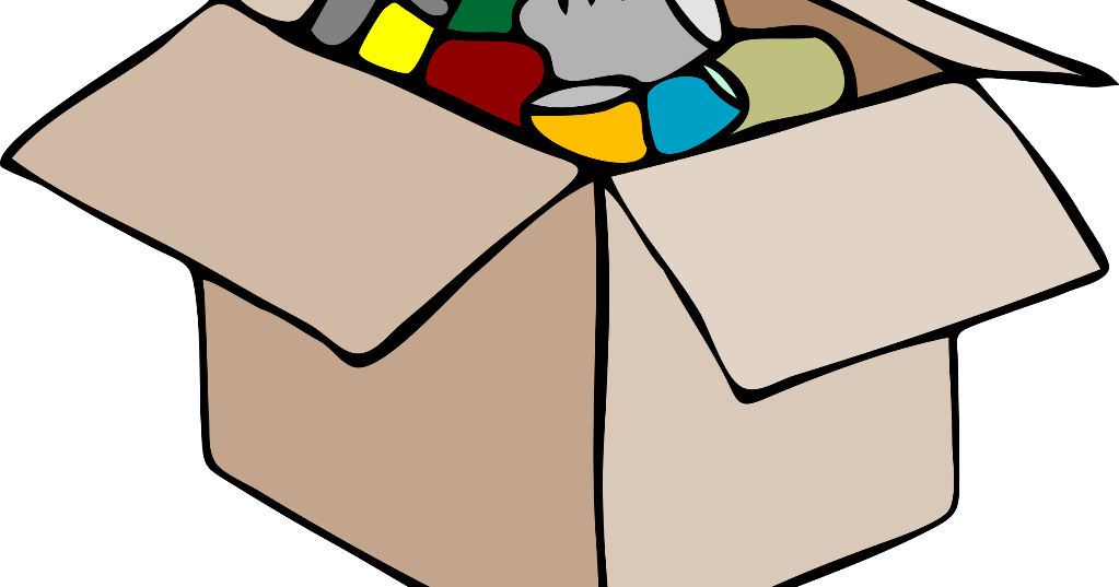 Cardboard Box Clipart (1023x537)
