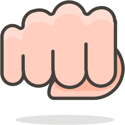 The Cashier Who Wants To Punch Customers In The Face - Puño Vector Png (512x512)