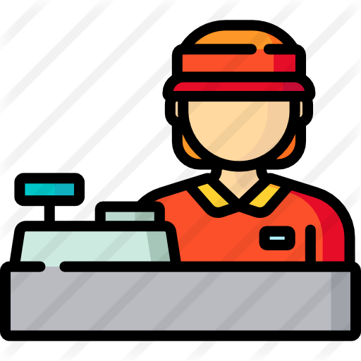 Cashier Free Icon - Cashier Free Icon (512x512)