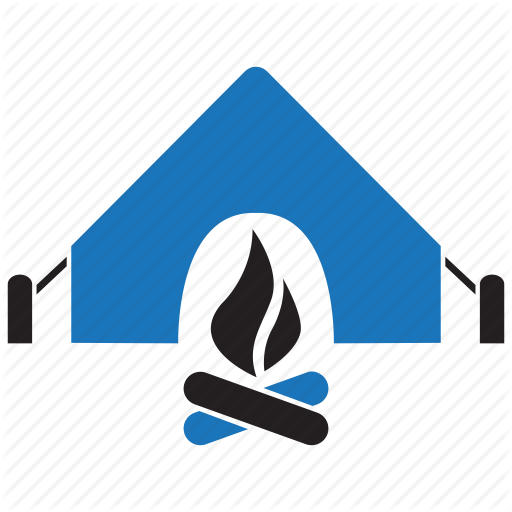 Camp Png Hd - Camping Icon Png (512x512)