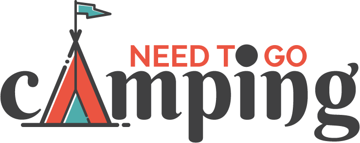 Need To Go Camping - Tent Camping Logo (740x295)