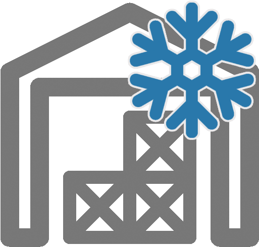 Cold Store - Cold Storage Icon Png (512x512)